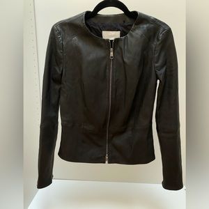 Hugo Boss leather jacket